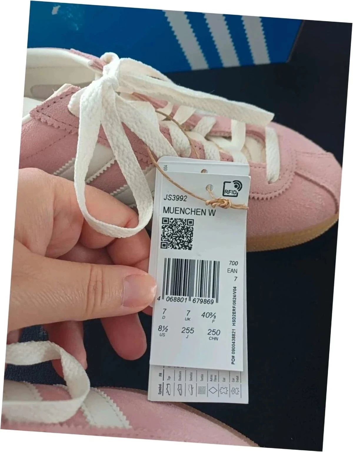 Baskets adidas München Wonder rose neuves – photo 3